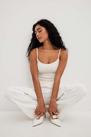 Débardeur basique à fines bretelles