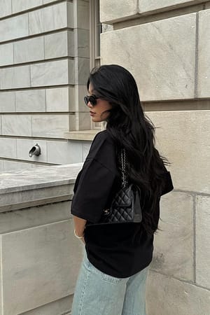 Round Neck Oversized Tee