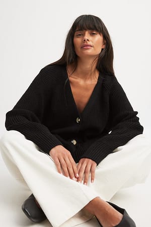 Oversized Knitted Cardigan