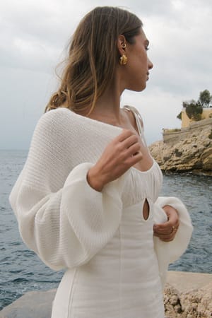 Oversized Knitted Cardigan