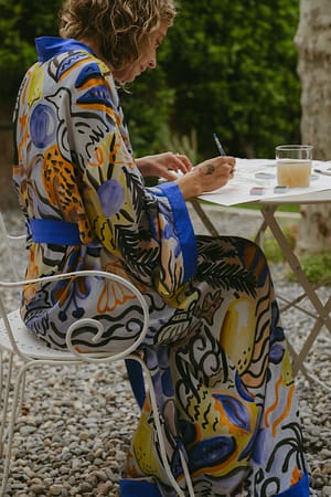 Oversized maxi kaftan