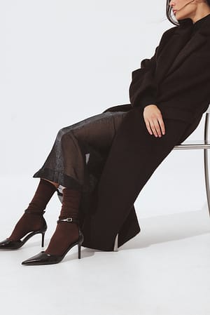 Black Pointy Pumps
