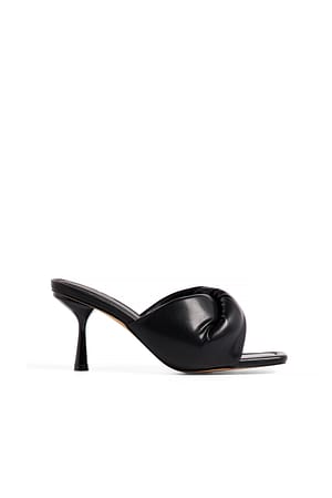 Puffy Twisted Heels