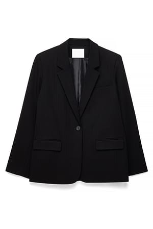 Black Regular Blazer