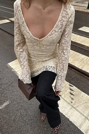 Lace Mini Dress