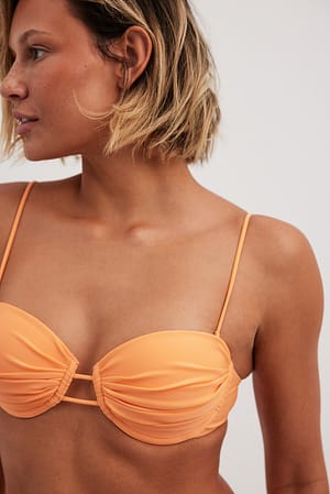 Ruffled Bikini Top