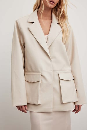 Short Pu Jacket