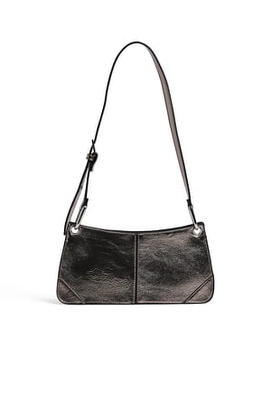 Gunmetal Slim Shoulder Bag
