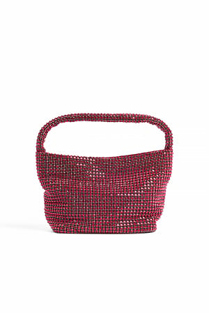 Red Small Glitter Handbag