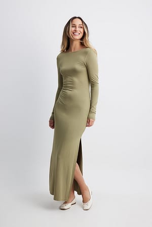 Soft Line Maxi Dress