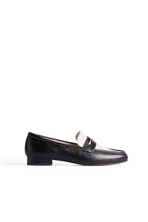 Squared Toe Loafers