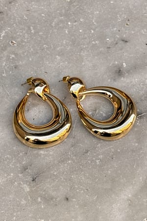 Gold Boucles d'oreilles fantaisie