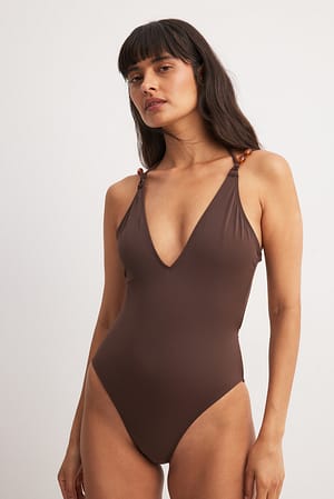 Maillot 1 pièce avec pierre
