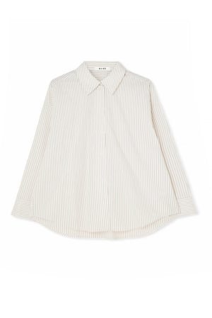 Camisa oversize de algodón
