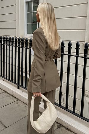 Blazer ajusté structuré