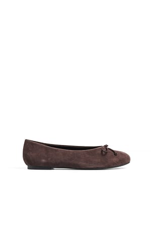 DK Brown Ballerina i ruskind