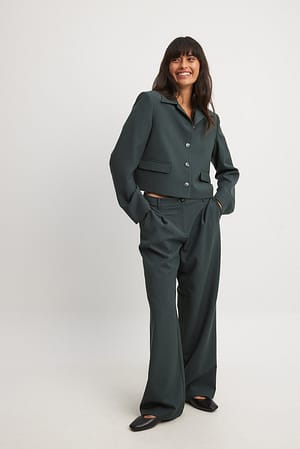 Tailored Low Waist Pants