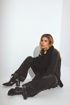 Unlined Leather Ankle Boots