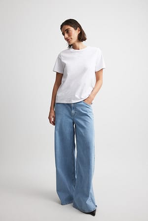 Vida jeans med låg midja