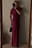 Soft Line Draped Maxi Dress