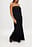 Bandeau Structured Maxi Dress