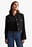 Cropped Golden Button Blazer