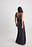 Draped Twist Detail Maxi Dress