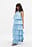 Flounce Detail Maxi Dress