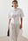 Funnel Neck Shaped Cotton T-shirt