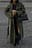 Faux Suede Oversized Trenchcoat