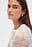 Lace Knitted Round Neck Top