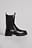 Leather Elastic Boots
