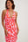 Printed Halterneck Mini Dress