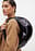 Rounded Glossy Leather Bag