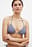 Seersucker Triangle Bikini Top