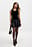 Sequin Balloon Mini Dress