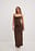 Spaghetti Strap Draped Dress
