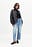 Straight High Waist Cropped Jeans