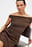 Twist Off Shoulder Top