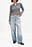 Jeans met washed out detail