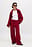 Wool Blend Mid Waist Trousers