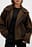 Wool Blend Raglan Sleeve Jacket