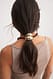 Gold 2-Pack Detailed Hair Tie