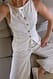 Off White Anglaise-Weste mit Knopfdetail