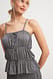 Dark Grey Oberteil mit Schleifendetail