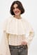 Offwhite Blusencape