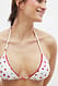 Berry Triangel-Bikini-Oberteil mit Kontrastdetails