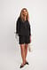 Black Kurze Hose mit hochgeschnittener Taille