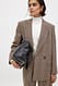 Check Double Breasted Check Blazer