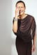 Pink drapiertes Cape-Top